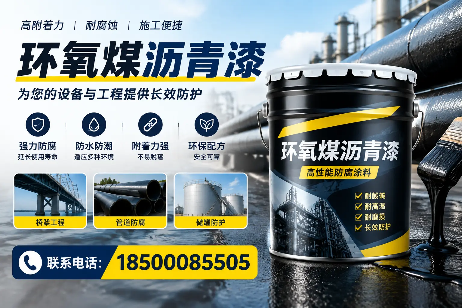 环氧煤沥青漆与其他涂料的对比分析，助力邢台企业决策