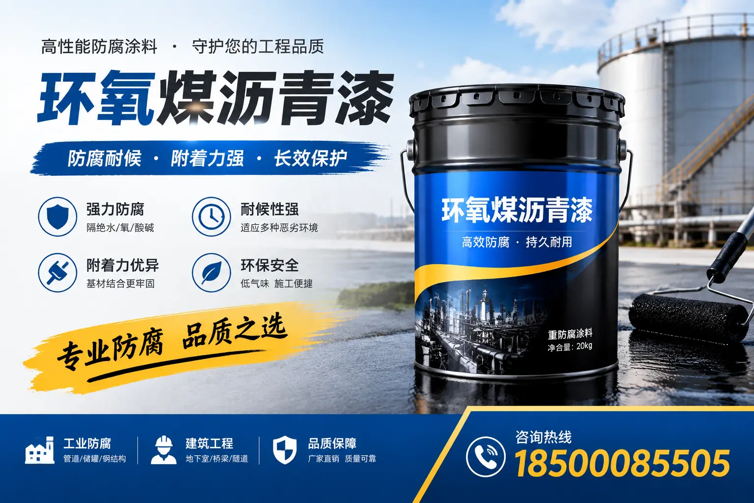 如何选择适合的环氧煤沥青漆？邢台市场选型指南